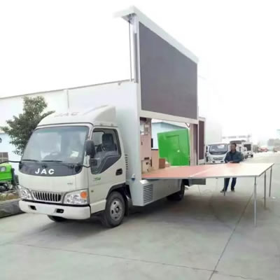 江淮帥鈴LED屏廣告車