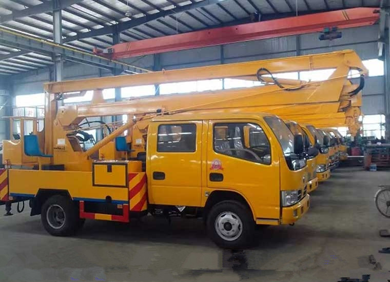 東風曲臂12-16米高空作業車(黃牌)