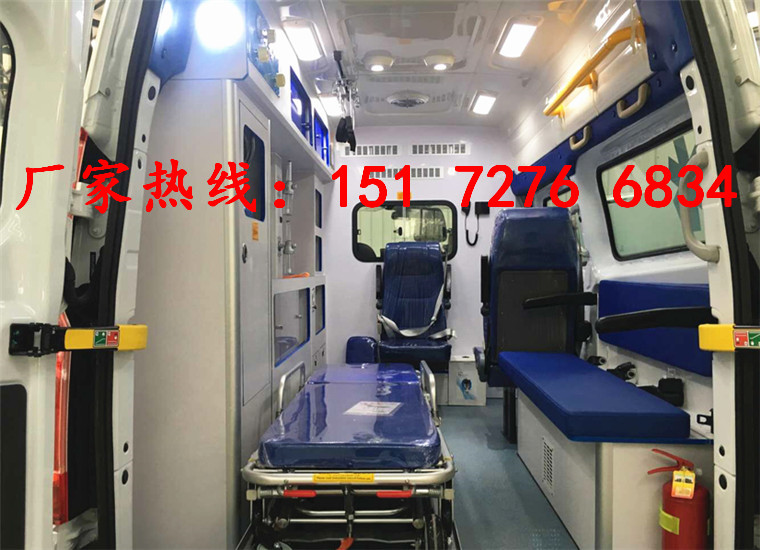 福特V348長軸中頂救護車