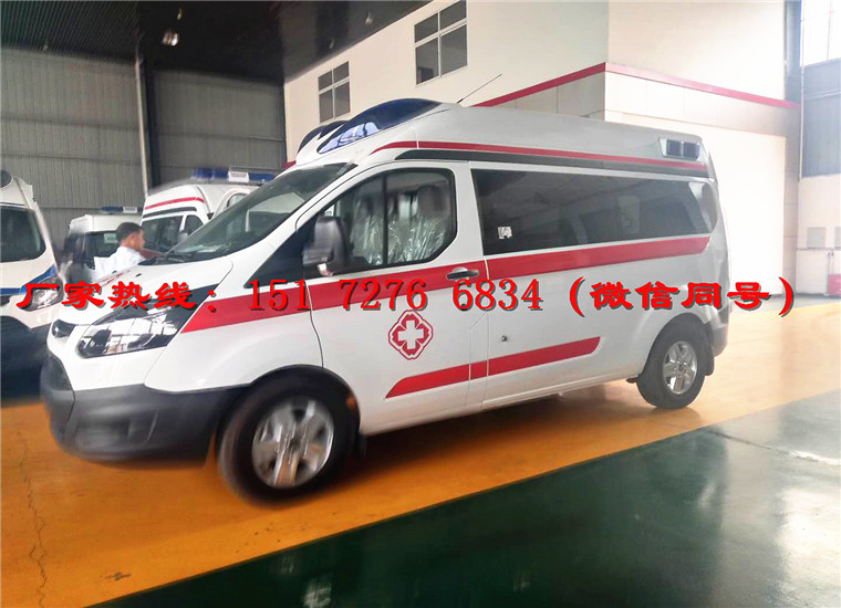 福特V362中軸中頂救護車(可帶負(fù)壓)